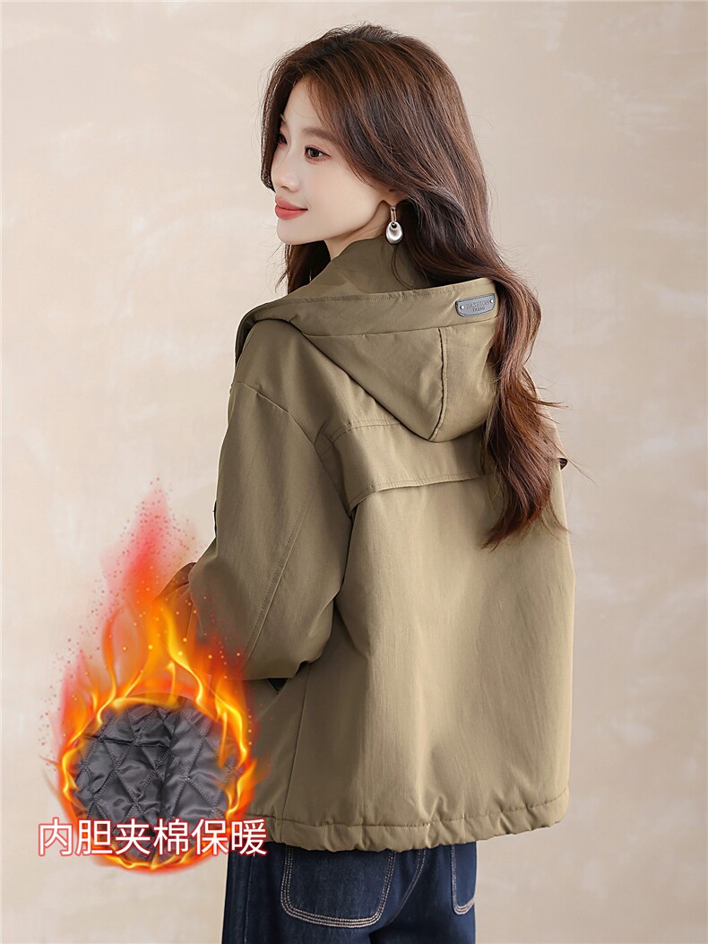 现货！现货！2025冬季新款夹棉加厚棉衣棉服女,女装棉衣/棉服,以桐
