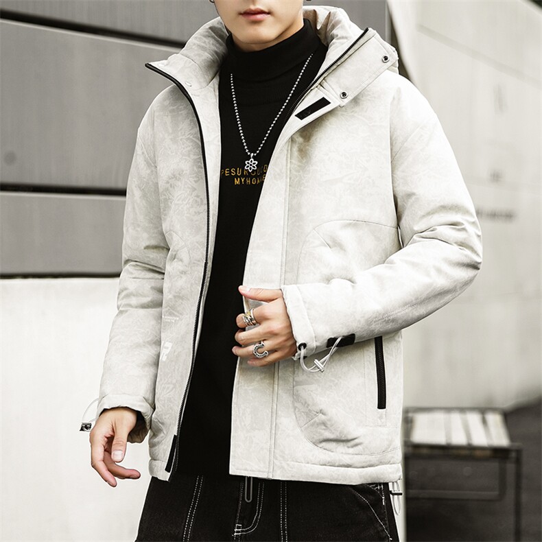 男士休闲连帽加厚保暖棉衣外套棉服棉袄冬季防寒开衫男装M998,男装棉衣,电商B226-2（原B217-2）