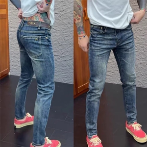 1506A/G65090/P54休闲裤男高档欧货百搭时尚潮裤图片