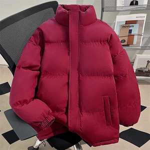 现货高品质美式高街冬季重磅三防加厚羽绒棉衣厚外套面包棉服图片
