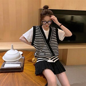 横条背心～,女装背心吊带,LOVELS