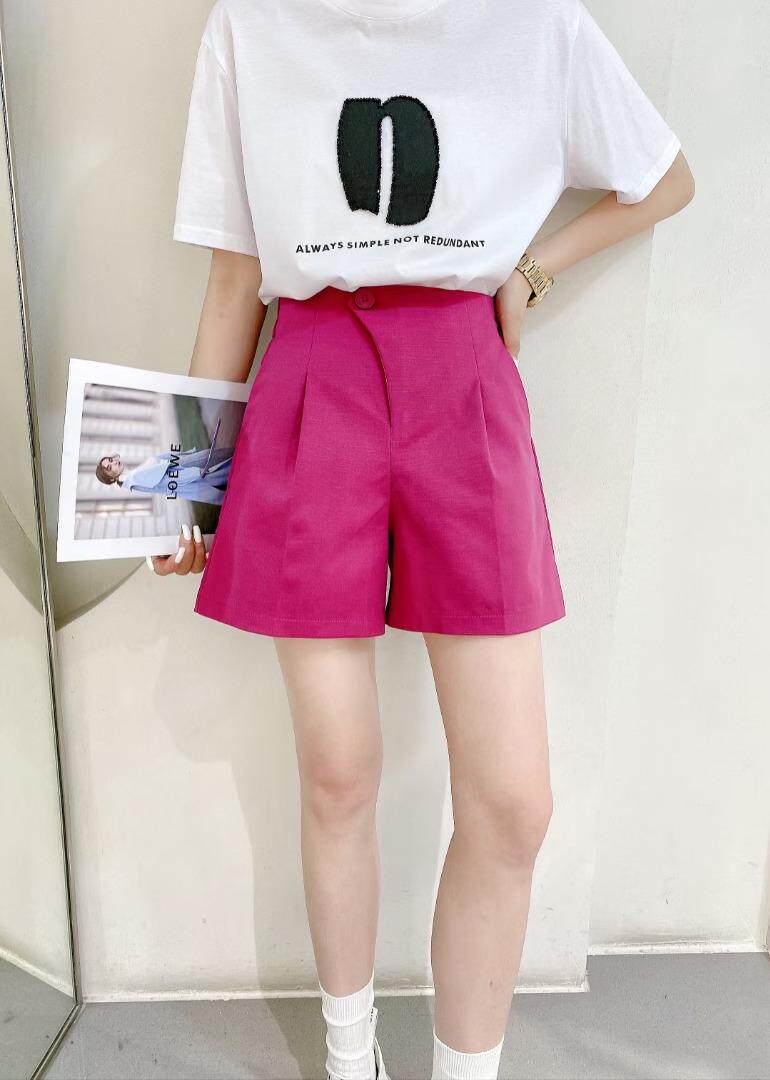 短裤，火龙果色好看，其它，简 影