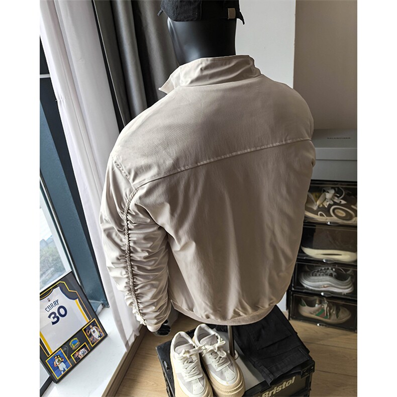 港风夹棉立领夹克保暖棉服XZ213-MF1234特批55,男装夹克,星座213