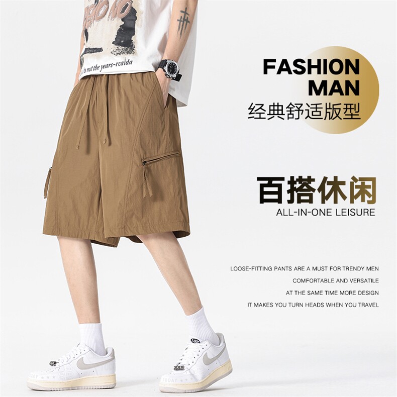 现货夏季工装短裤男ins潮牌休闲百搭潮流痞帅五分裤D02520-P38,男装牛仔裤,星座308B-2