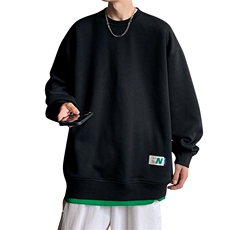 【新品】8821-P412026年春季新款圆领卫衣男休闲宽松百搭上衣，男装卫衣，星座1206-1（原A206-1）
