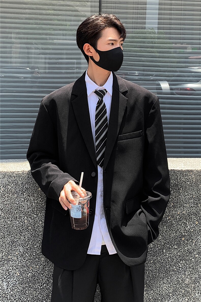 春季新品西服韩风精致两粒扣休闲外套通勤装GS6997,男装西服,星座1206（原A206）