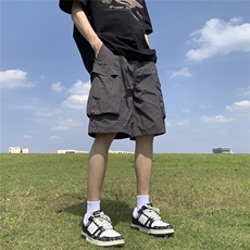 【三防】皱感工装多口袋织带速干运动休闲短五分裤XK008-P50控68，男装牛仔裤，星座216(原A116)