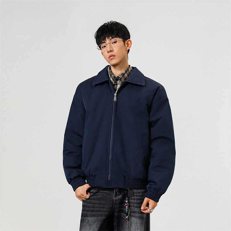 ！冬季clean棉服加绒加厚立领面包服男女HZ8813-特P68不议价,男装棉衣,星座610B-1