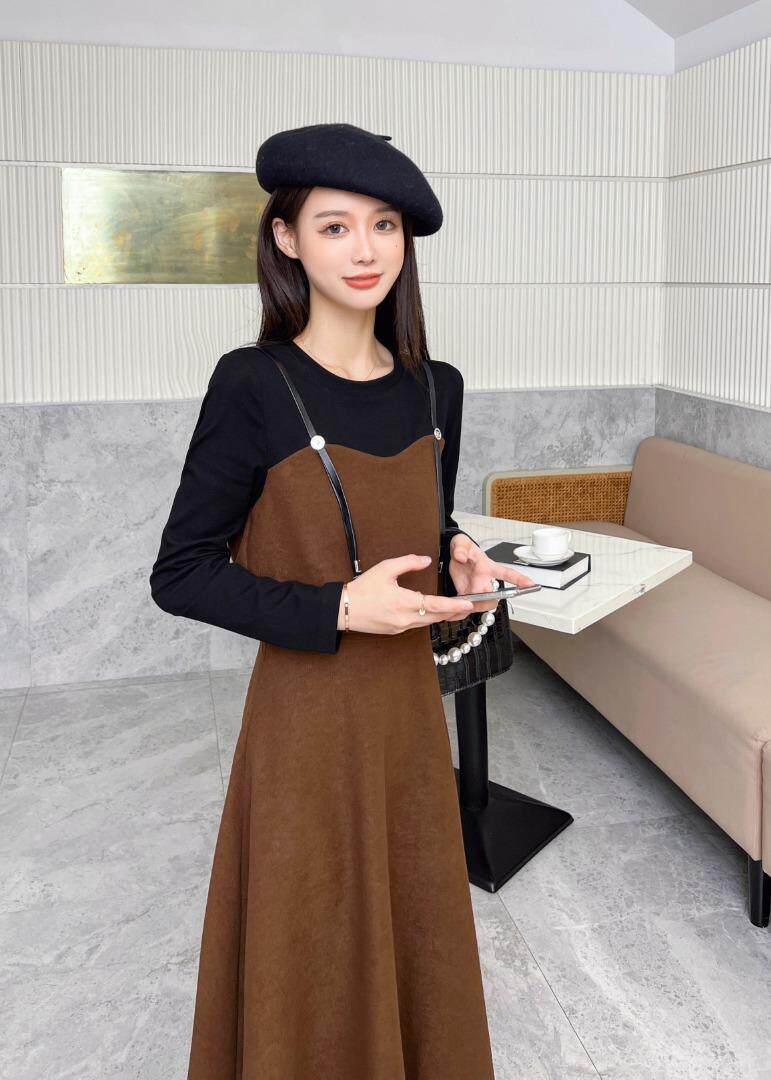 秋季时尚连衣裙，女装连衣裙，亿炫(5F)