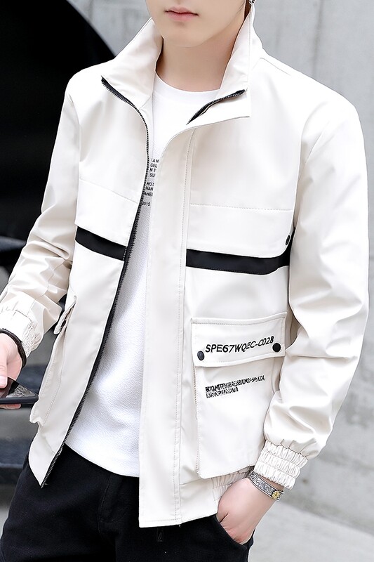 外套男士夹克韩版潮流2021春秋款工装休闲ins透气新款JK151-P60,男装夹克,星座1206（原A206）