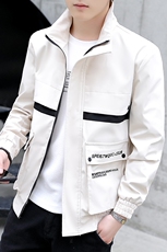 外套男士夹克韩版潮流2021春秋款工装休闲ins透气新款JK151-P60，男装夹克，星座1206（原A206）