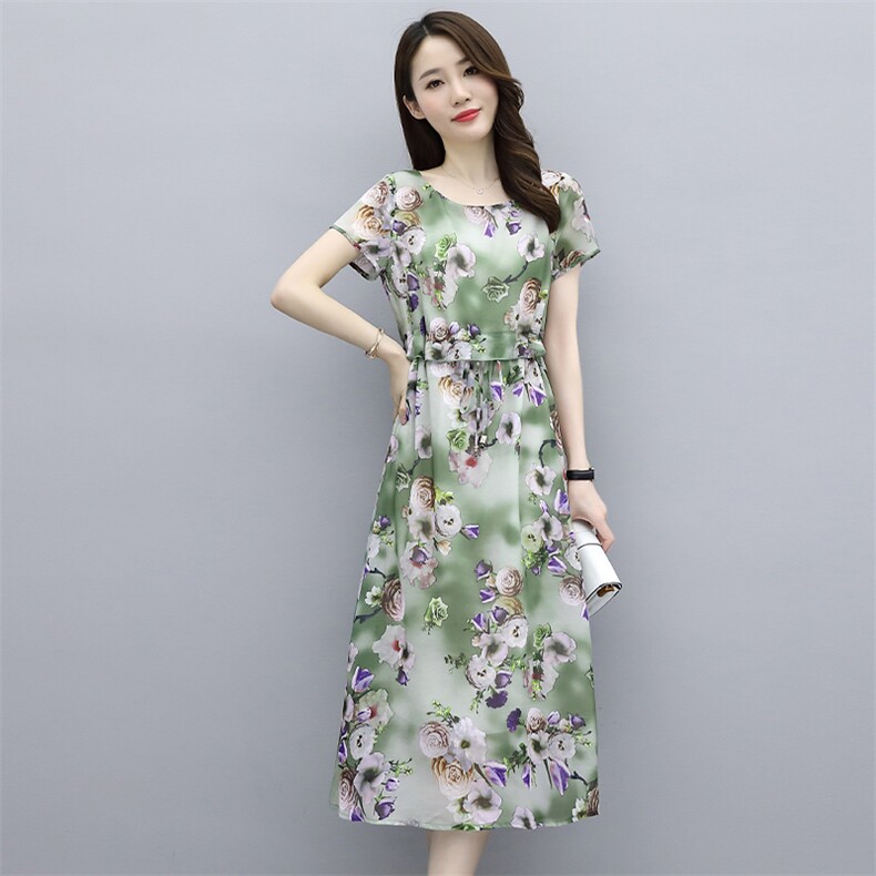 两件套个性宽松百搭减龄连衣裙2021年夏季通勤,女装连衣裙,阿菲诺依