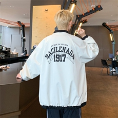 特P75控128100聚酯秋款满天星新款撞色两面穿夹克男外套男XJ2416，男装夹克，电商B370