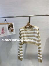 条纹针织上衣均码现货，其它，G
