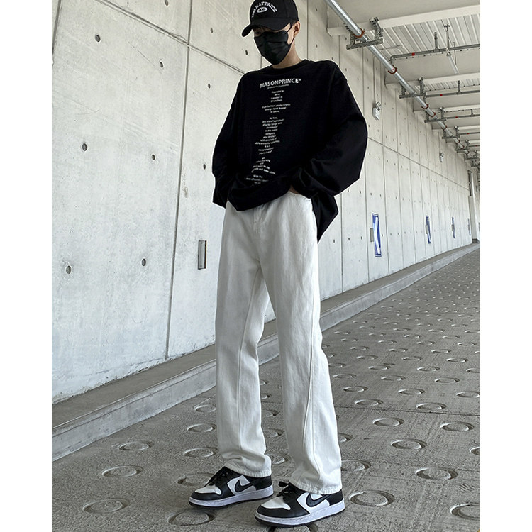 2024春季新款美式高街潮牌牛仔裤N365P55,男装牛仔裤,星座712