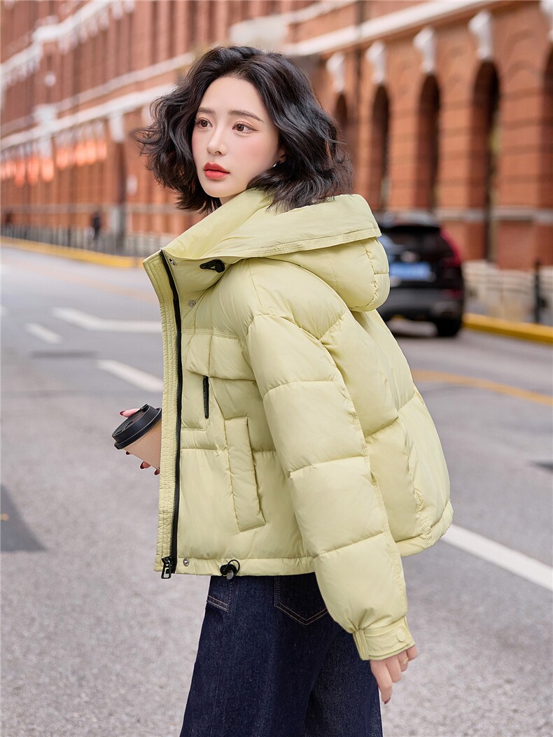 现货2025年冬季新款加厚短款韩版休闲棉衣保暖棉衣,女装棉衣/棉服,悦祺
