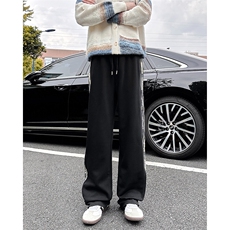 A178-XK60023-P35美式直筒休闲卫裤三条杠长裤青少年透气裤子，男装休闲裤，电商A178