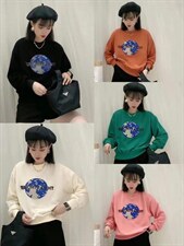 重工刺绣卫衣，女装卫衣/绒衫，图澜朵