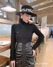 2021年冬季加厚蕾丝修身显瘦气质打底衫现货大量供应，其它，婉伦