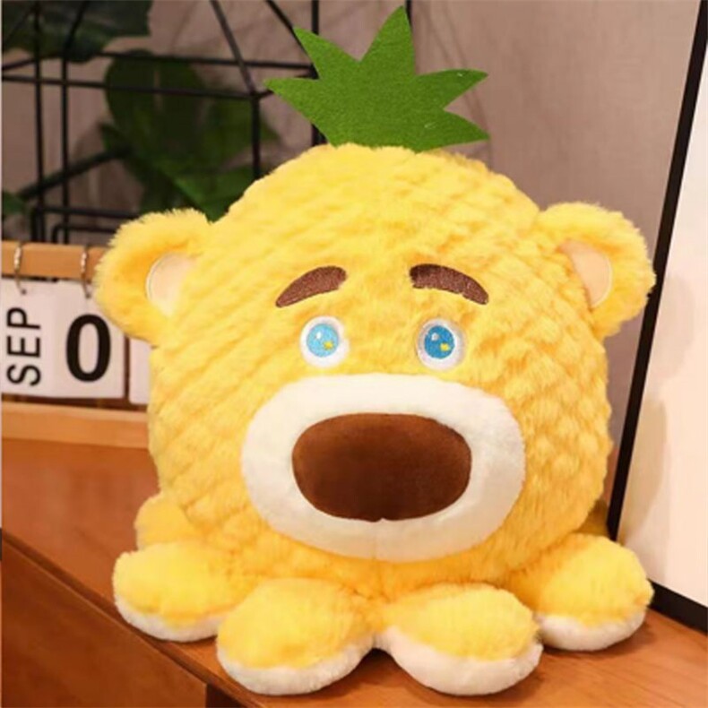 汇鑫毛绒玩具 八爪草熊熊