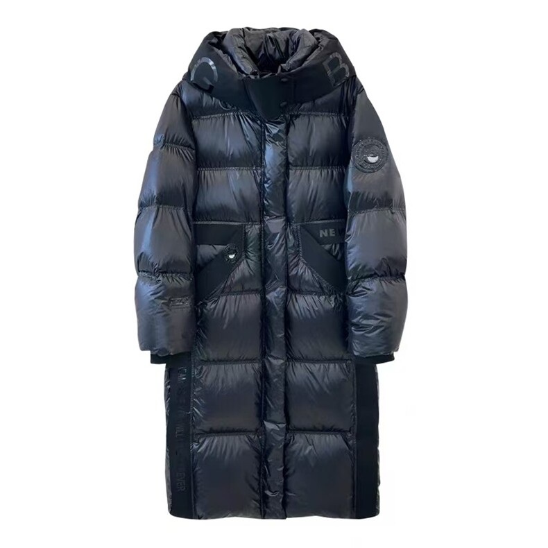 2025年秋季拉链加厚常规中长款长袖立领羽绒服长款时尚百搭，女装羽绒服，禾雯电商供货