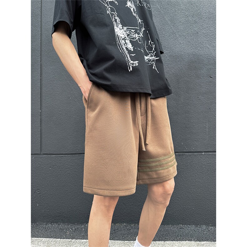 现货203-6F2536P35特～三条杠休闲短裤,男装牛仔裤,星座203-6(原电商259)