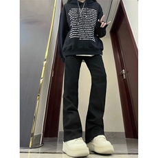 B221美式ins高街暗黑小众修身弹力休闲牛仔裤LK23010-P60控78，男装牛仔裤，电商B221