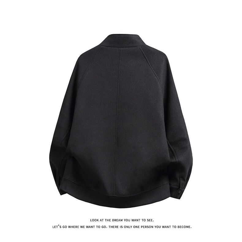 冬季老钱风重磅夹棉呢子夹克保暖棉服男士毛呢外套J7352-特价P85,男装夹克,电商A007