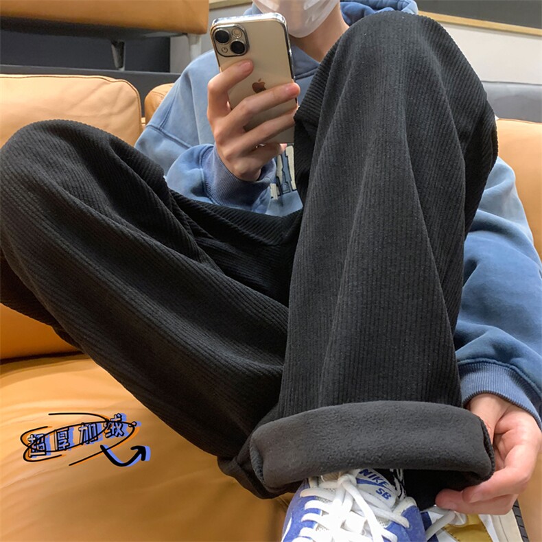 XZ616秋冬季灯芯绒加绒加厚休闲裤TY450薄P45控58加绒55控68,男装休闲裤,星座512A（原616）