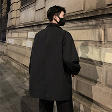 秋冬新款短款风衣精致韩风拼接大衣外套GS60020，男装风衣，星座1206（原A206）