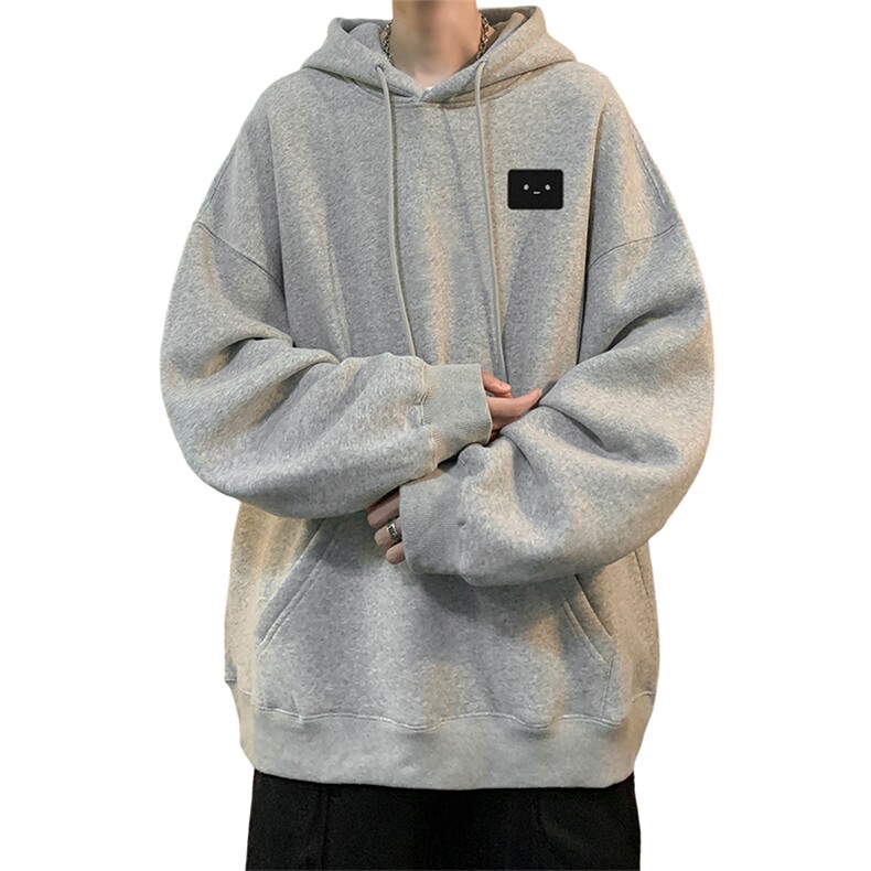 ！连帽圆领卫衣男装港风帽衫男LM117-P35,男装卫衣,电商B367