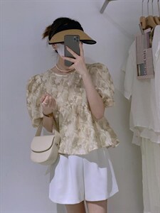 系带娃娃衫,其它,驿谷