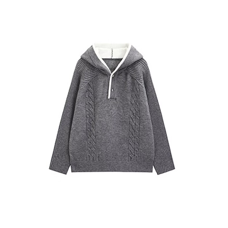 1506-1/MM58361/P74冬新款开衫毛衣美式复古休闲慵懒风V领针织衫，男装针织衫/毛衣，星座1506-1