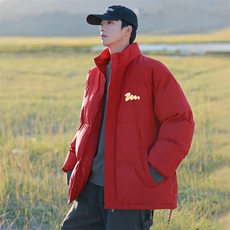 现货抖音得物可供视频冬季三防加厚羽绒棉衣外套面包棉服81157，男装棉衣，电商A486