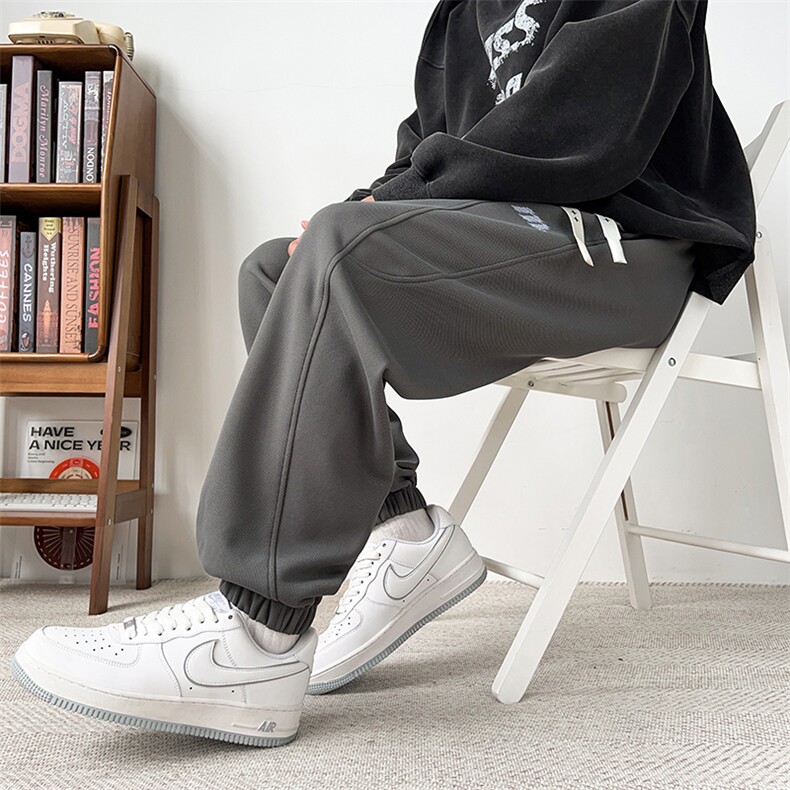 K2551-P45M-8XL2025秋季新款大码束口休闲裤控89,男装休闲裤,星座109