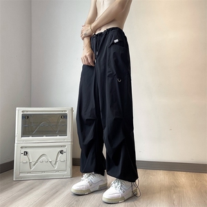 美式潮牌机能多口袋工装裤男款高街宽松直筒休闲长裤 K7258-P36图片