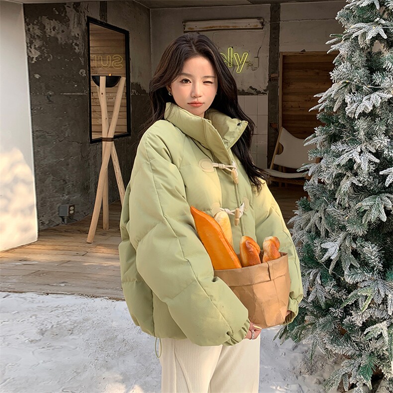 现货90白鸭绒绿色羽绒服女2025冬装新款303-Y8808绿-P280-K398，女装羽绒服，宁宁家
