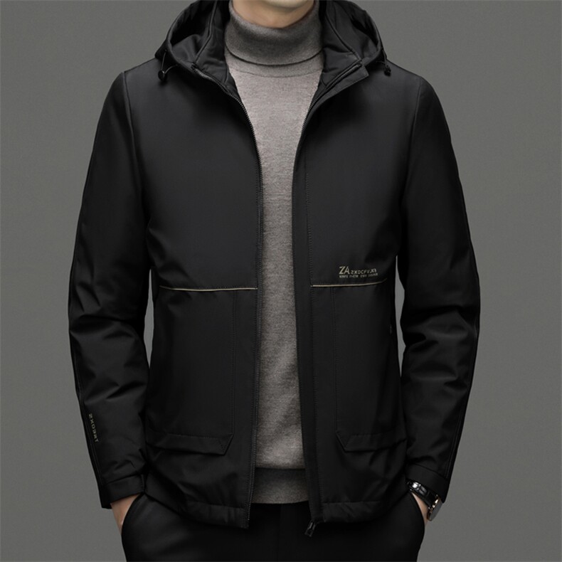 SNNYR98220秋冬新款2023年男士休闲羽绒服加厚保暖夹克外套P200图片