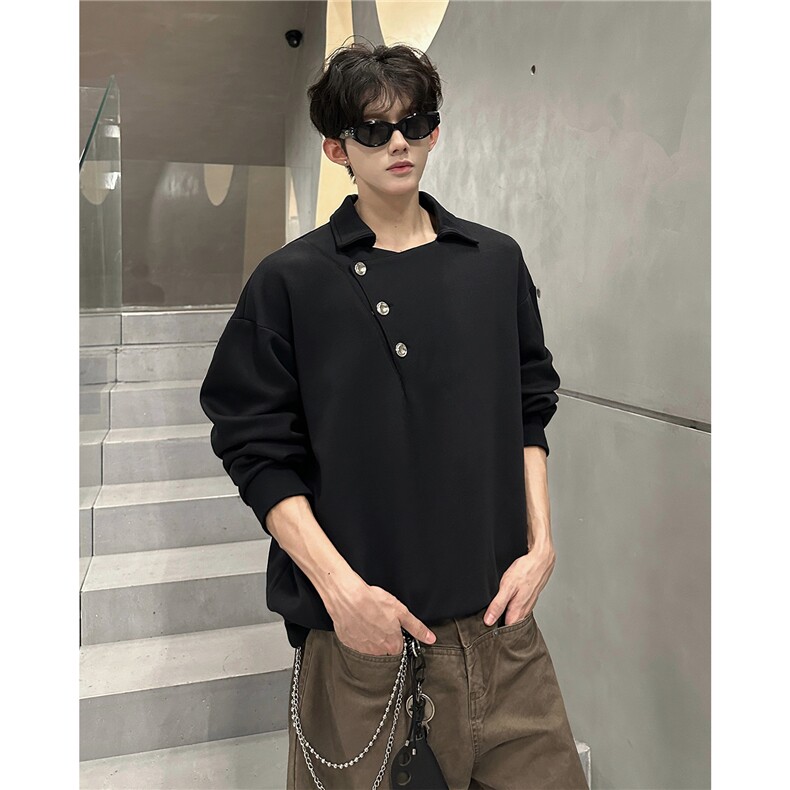 秋冬氛围感高街卫衣斜开口西装领卫衣秋冬流行单品特P45，男装西服套装，电商B319