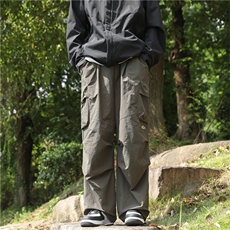 山系工装裤男士秋季户外机能冲锋裤登山裤防水伞兵裤K7420-P43，男装休闲裤，星座512-3