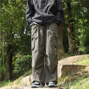 山系工装裤男士秋季户外机能冲锋裤登山裤防水伞兵裤 K7420-P43图片