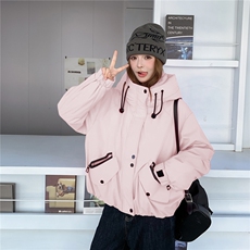 现货新款90白鸭绒羽绒派克服2D035-25100P255K378，女装毛呢外套，2D035