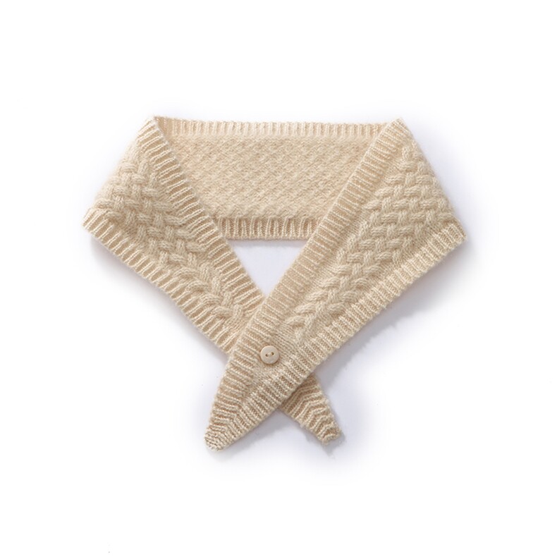 2025年秋季羊绒护颈时尚百搭通勤简约休闲，围巾，喜润羊绒