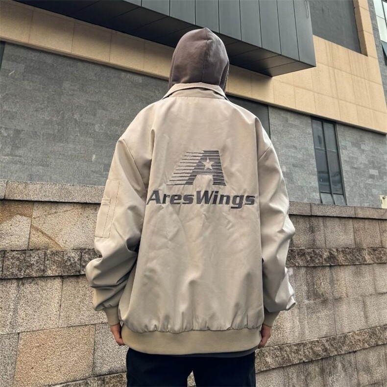 W9010-P70网图现货春季新款高品质棒球服夹克教练员外套,男装夹克,星座1608-2
