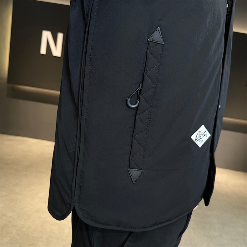 新款男士小翻领羽绒服夹克加厚防寒309B-3-81065-P188,男装夹克,星座1409-3