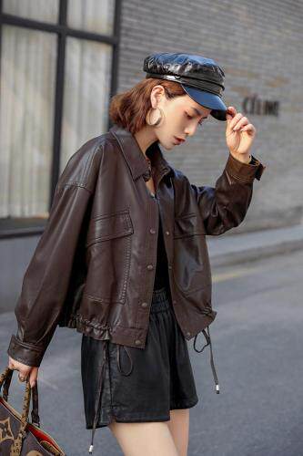 皮衣，女装皮衣，一家人