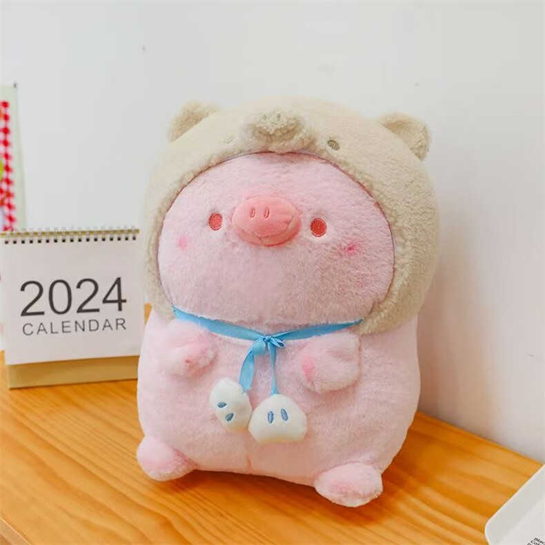 甜心猪，乐绒绒毛绒玩具