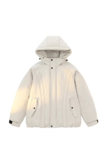 现货冬季连帽棉服得物二开跑量款棉衣男女同款C323-1-MY8855-P96，男装棉衣，电商C323-1