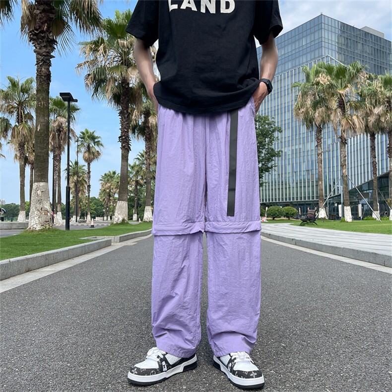 新款牛仔裤子ins潮流百搭高腰显瘦宽松直筒阔腿休闲长裤图片