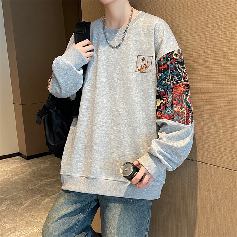 2025秋季新款风大码卫衣M-5XLW2557P45,男装卫衣,星座102B-1